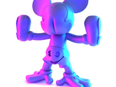 3D Printing Void Mickey Mouse toy 3D Model