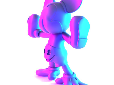3D Printing Void Mickey Mouse toy 3D Modell
