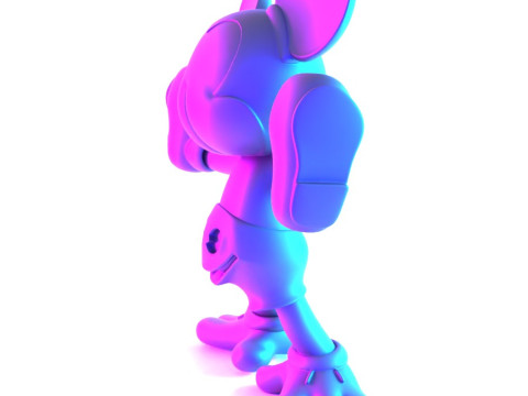 3D Printing Void Mickey Mouse toy 3D Modell