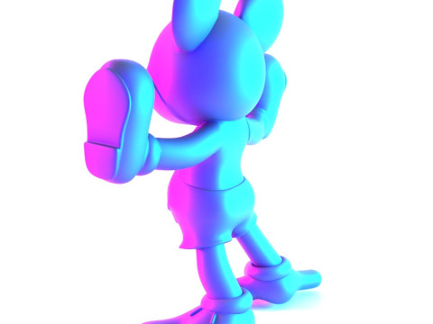 3D Printing Void Mickey Mouse toy 3D Modell