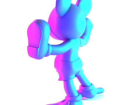 3D Printing Void Mickey Mouse toy 3D Model
