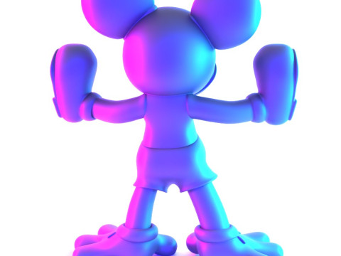3D Printing Void Mickey Mouse toy 3D Modell