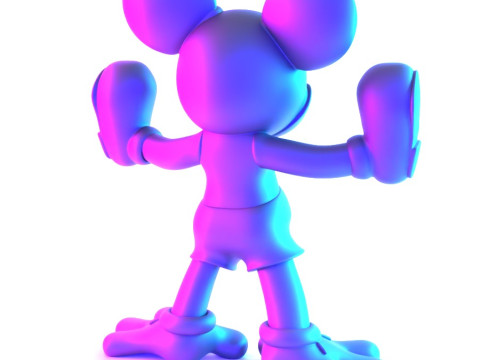 3D Printing Void Mickey Mouse toy 3D Modell
