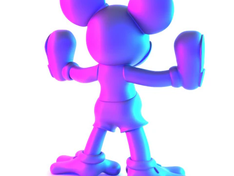 3D Printing Void Mickey Mouse toy 3D Model