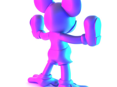 3D Printing Void Mickey Mouse toy 3D Modell