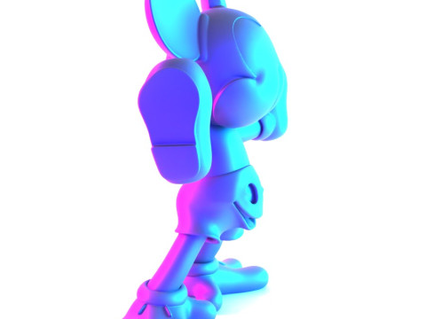 3D Printing Void Mickey Mouse toy 3D Modell