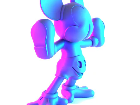 3D Printing Void Mickey Mouse toy 3D Model