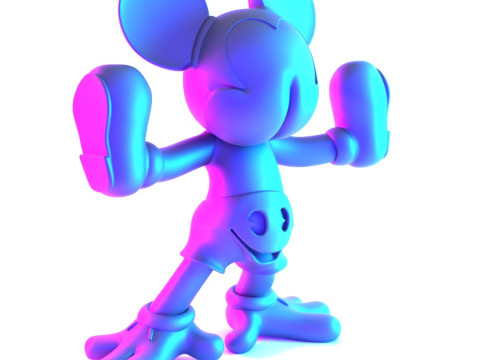 3D Printing Void Mickey Mouse toy 3D Modell