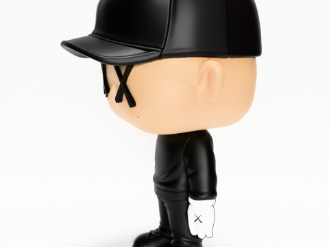 3D Printing Brian Donelli Kaws Creator Funko Pop Style toy 3Dモデル