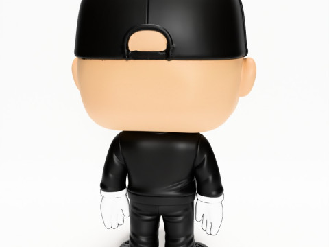 3D Printing Brian Donelli Kaws Creator Funko Pop Style toy 3Dモデル
