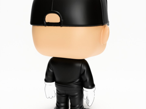3D Printing Brian Donelli Kaws Creator Funko Pop Style toy 3Dモデル