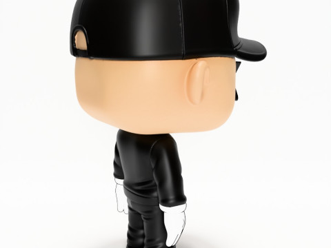 3D Printing Brian Donelli Kaws Creator Funko Pop Style toy 3Dモデル