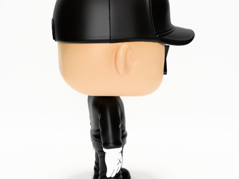 3D Printing Brian Donelli Kaws Creator Funko Pop Style toy 3Dモデル