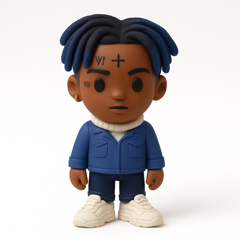3D Printing XXXTENTACION Baby Milo style toy 3D Model .c4d .max .obj .3ds .fbx .stl .blend 
