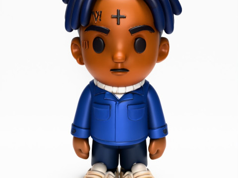 3D Printing XXXTENTACION Baby Milo style toy 3D Model
