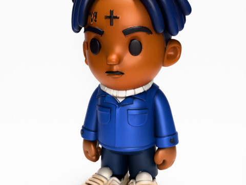 3D Printing XXXTENTACION Baby Milo style toy 3D Model
