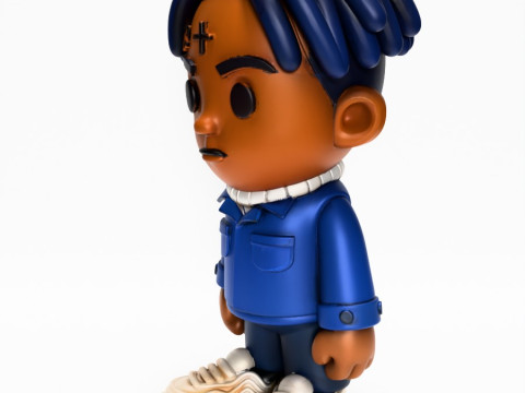 3D Printing XXXTENTACION Baby Milo style toy 3D Model