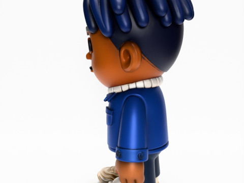 3D Printing XXXTENTACION Baby Milo style toy 3D Model