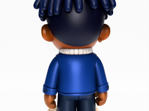 3D Printing XXXTENTACION Baby Milo style toy 3D Model