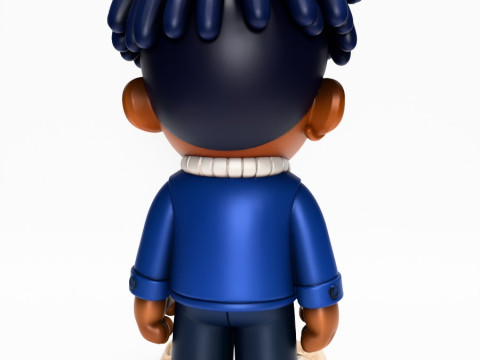 3D Printing XXXTENTACION Baby Milo style toy 3D Model