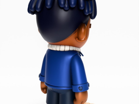 3D Printing XXXTENTACION Baby Milo style toy 3D Model