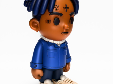 3D Printing XXXTENTACION Baby Milo style toy 3D Model