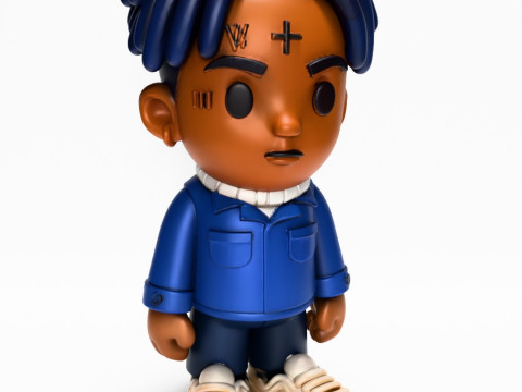 3D Printing XXXTENTACION Baby Milo style toy 3D Model
