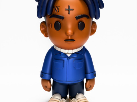 3D Printing XXXTENTACION Baby Milo style toy 3D Model