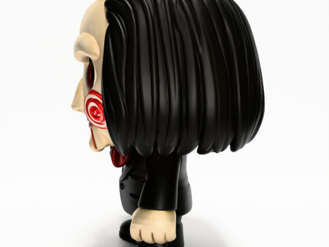 3D Printing Billie from Saw Funko Pop Style toy 3D 模型