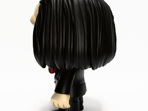3D Printing Billie from Saw Funko Pop Style toy 3D 模型