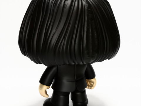 3D Printing Billie from Saw Funko Pop Style toy 3D 模型