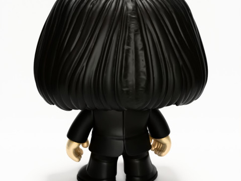 3D Printing Billie from Saw Funko Pop Style toy 3D 模型