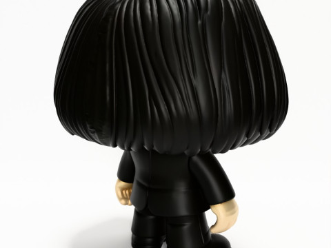 3D Printing Billie from Saw Funko Pop Style toy 3D 模型