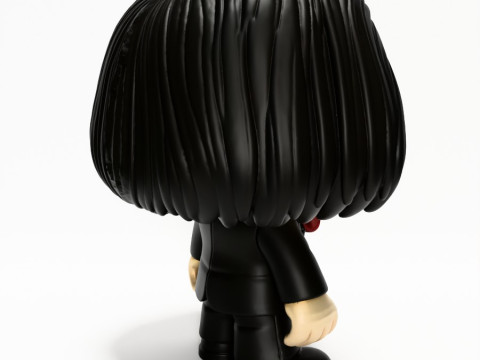 3D Printing Billie from Saw Funko Pop Style toy 3D 模型