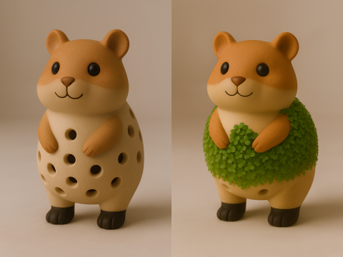 3D Printing Hamster Sprouter Seed Chia Radish microgreens Lentil sprouts Germinator 3D मॉडल