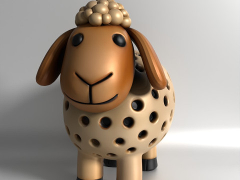 3D Printing Sheep Sprouter Seed Chia Radish microgreens Lentil sprouts Germinator Modello 3D
