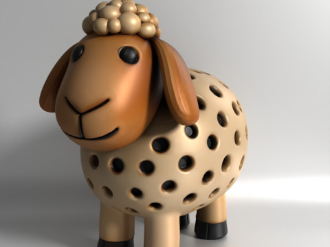 3D Printing Sheep Sprouter Seed Chia Radish microgreens Lentil sprouts Germinator Modello 3D