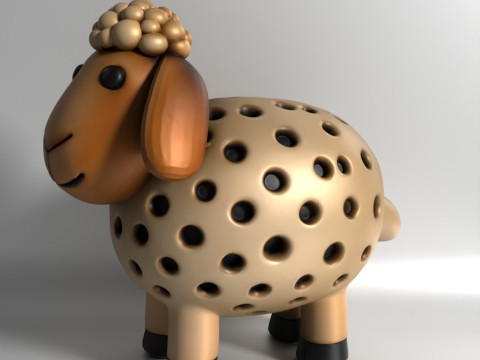 3D Printing Sheep Sprouter Seed Chia Radish microgreens Lentil sprouts Germinator Modello 3D