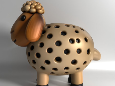 3D Printing Sheep Sprouter Seed Chia Radish microgreens Lentil sprouts Germinator Modello 3D