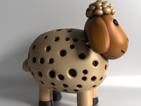 3D Printing Sheep Sprouter Seed Chia Radish microgreens Lentil sprouts Germinator Modello 3D