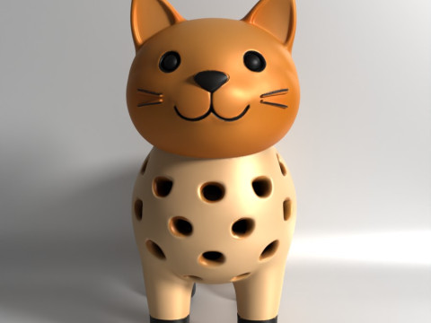 3D Printing Cat Sprouter Seed Chia Radish microgreens Lentil sprouts Germinator Model 3D