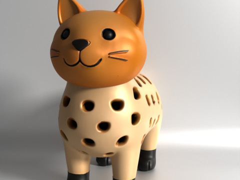 3D Printing Cat Sprouter Seed Chia Radish microgreens Lentil sprouts Germinator Model 3D
