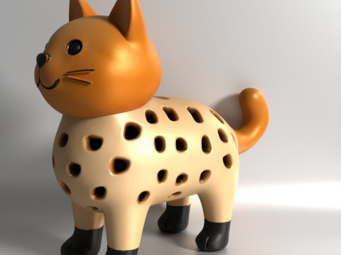 3D Printing Cat Sprouter Seed Chia Radish microgreens Lentil sprouts Germinator Model 3D
