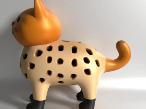 3D Printing Cat Sprouter Seed Chia Radish microgreens Lentil sprouts Germinator 3D Model