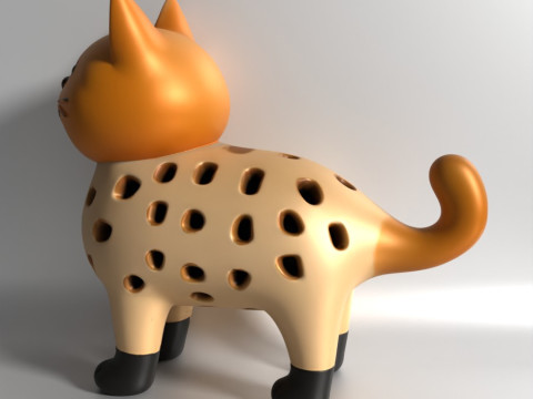 3D Printing Cat Sprouter Seed Chia Radish microgreens Lentil sprouts Germinator Model 3D