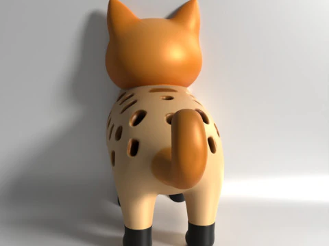3D Printing Cat Sprouter Seed Chia Radish microgreens Lentil sprouts Germinator 3D Model