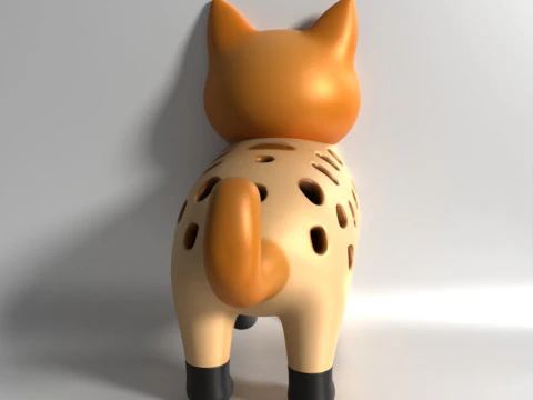 3D Printing Cat Sprouter Seed Chia Radish microgreens Lentil sprouts Germinator 3D Model