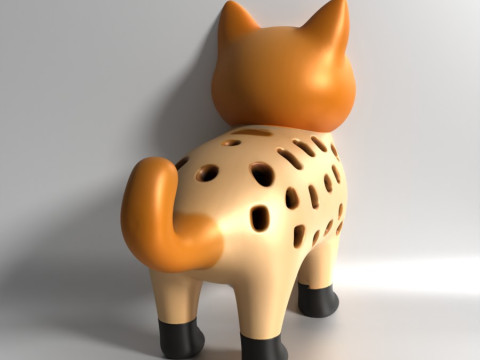 3D Printing Cat Sprouter Seed Chia Radish microgreens Lentil sprouts Germinator Model 3D