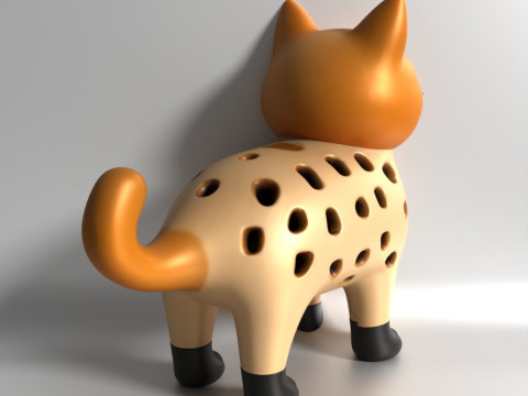 3D Printing Cat Sprouter Seed Chia Radish microgreens Lentil sprouts Germinator Model 3D
