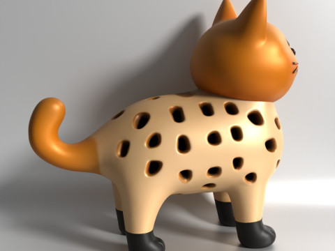 3D Printing Cat Sprouter Seed Chia Radish microgreens Lentil sprouts Germinator Model 3D